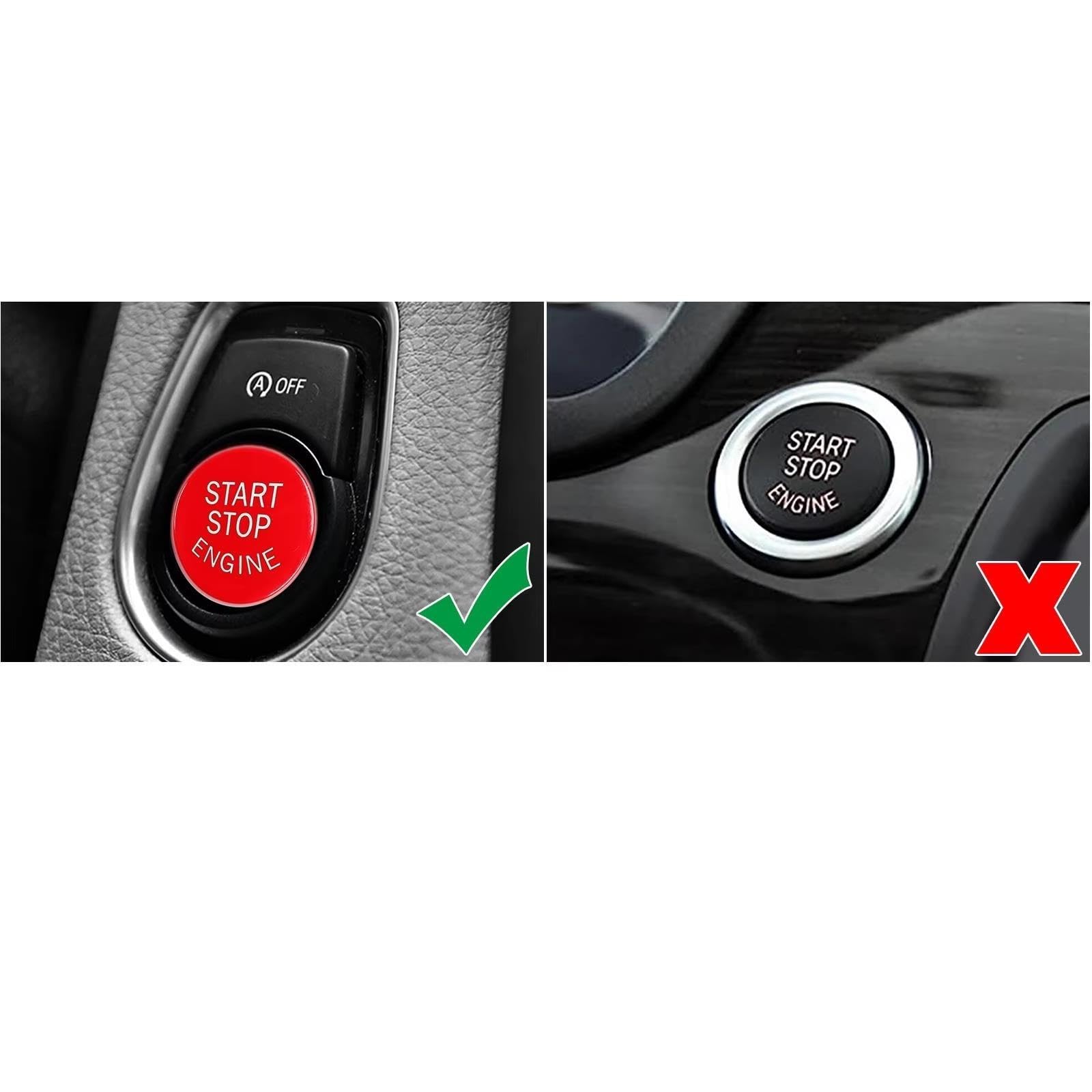 Motor Start Stopp Aufkleber Für X5 F15 2014–2018