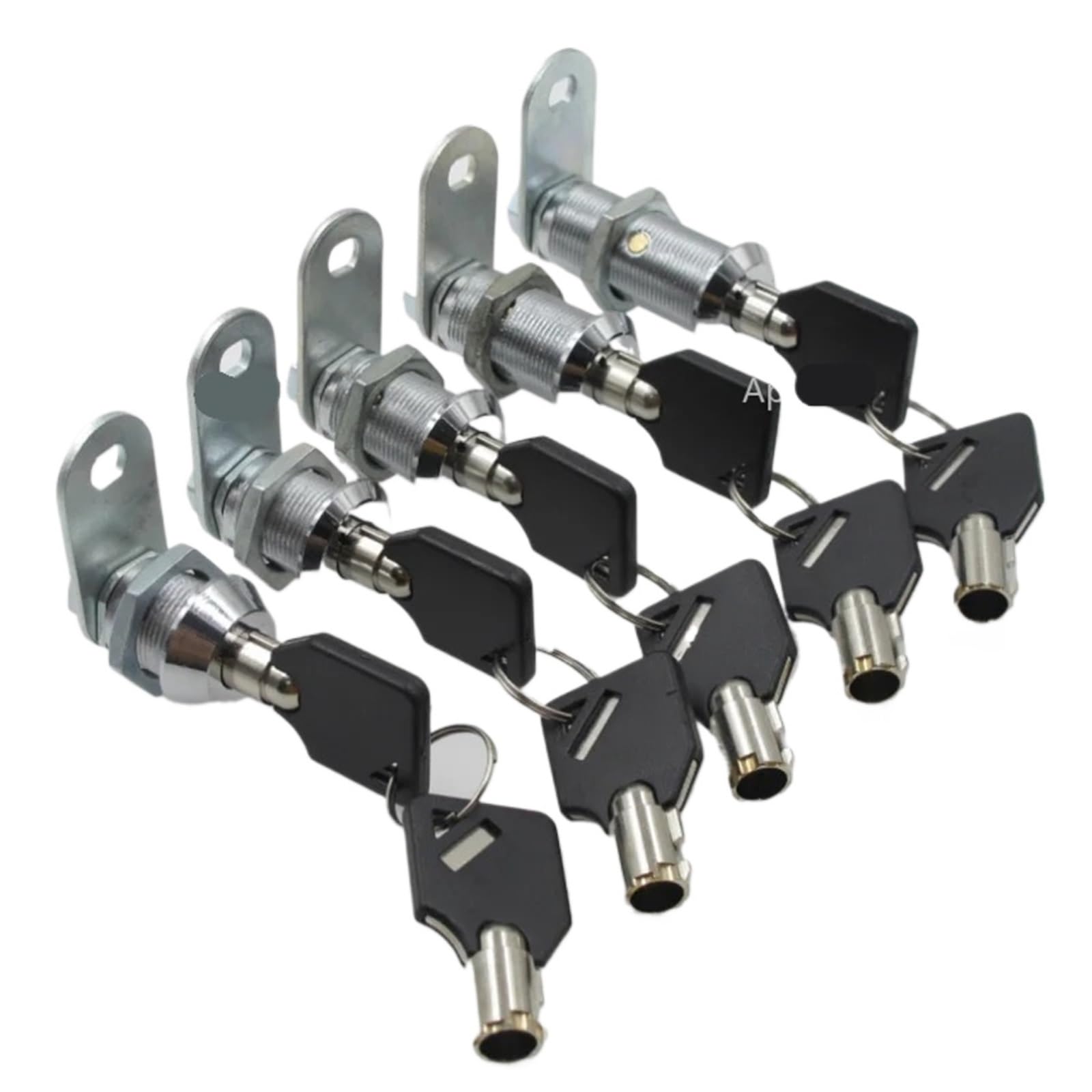 Serratura a cilindro con chiave universale in lega di zinco da 16/20/25/30 mm, 1 pezzo(M18-30mm)