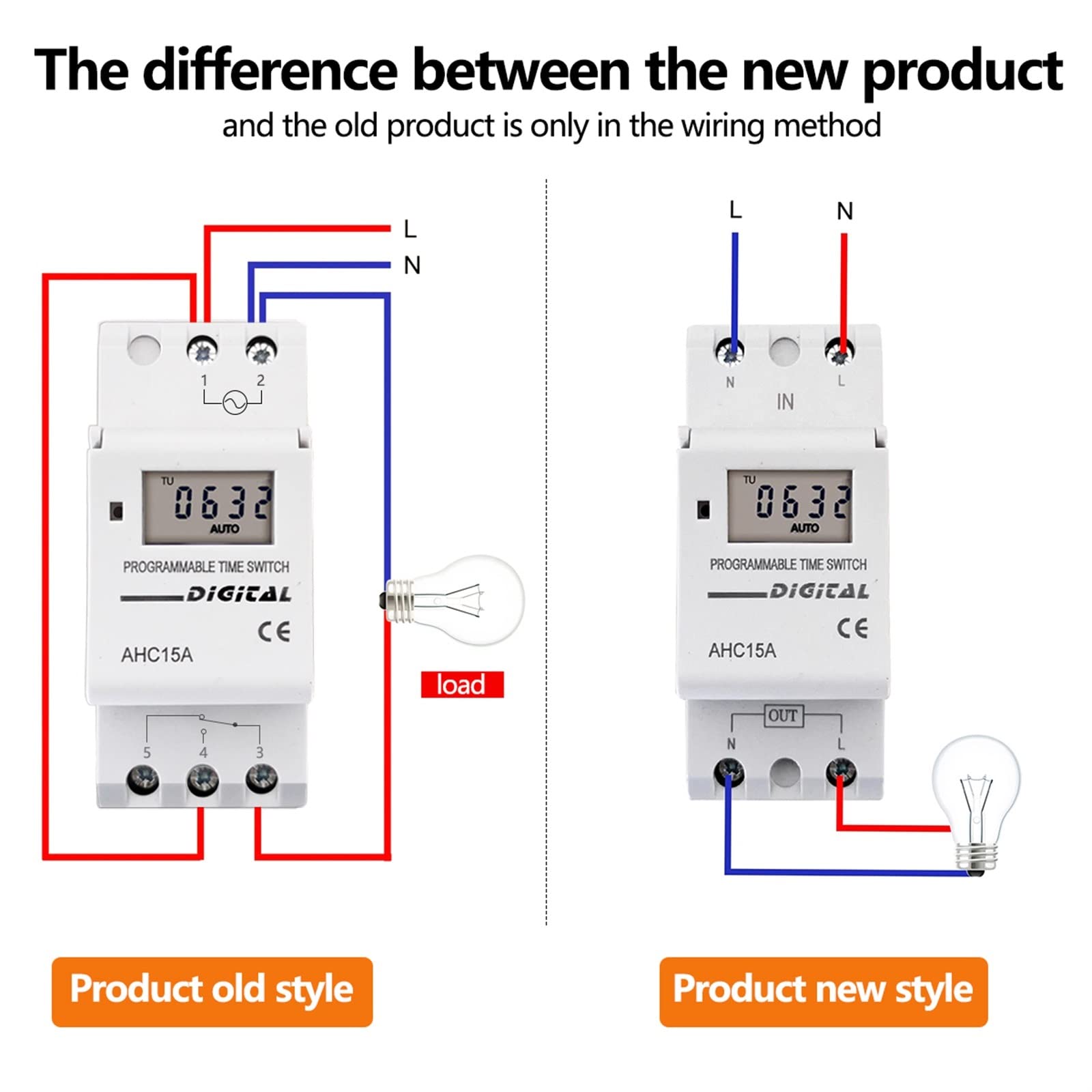 1Pcs 7 Giorni Programmabile Tempo Digitale Relè Timer Interruttore di Controllo AC 220V 230V 12V 24V 48V 16A(15a,New AC DC 220V)