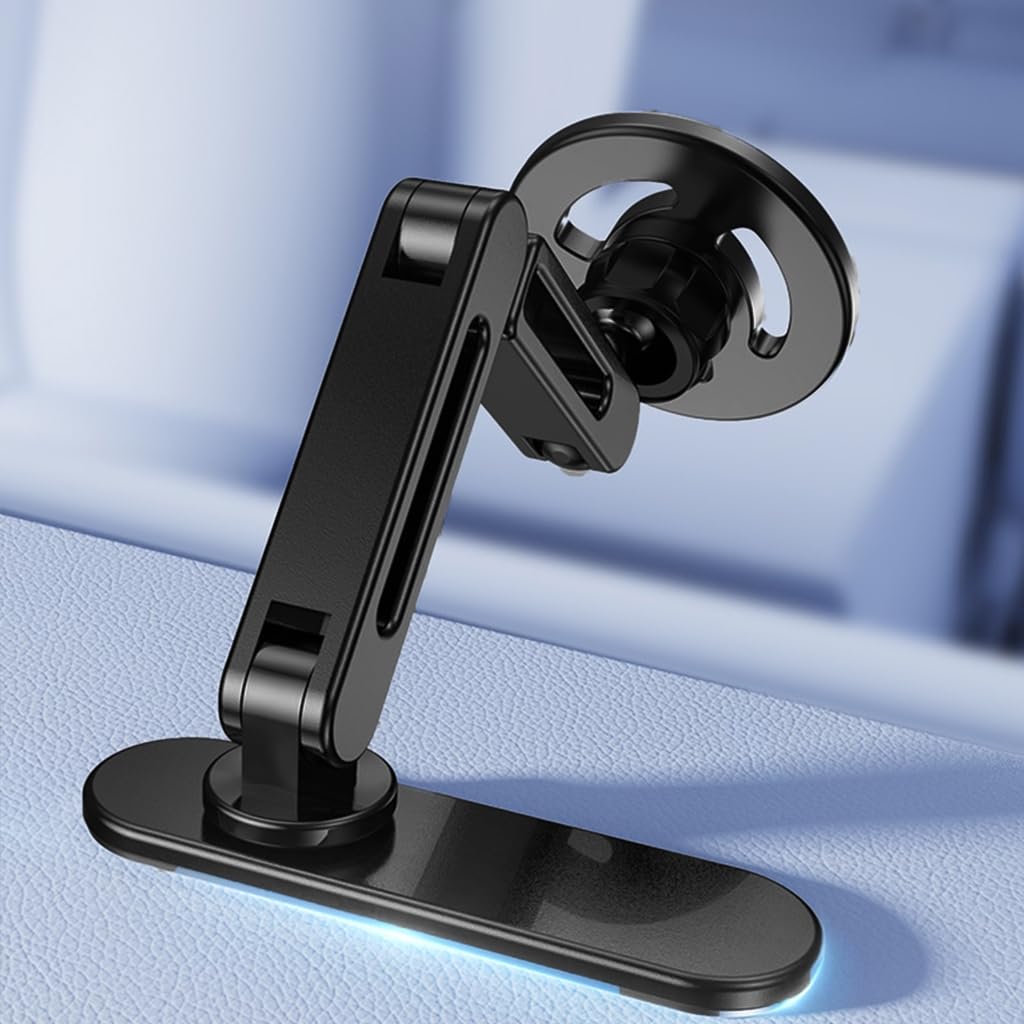 Supporto regolabile del telefono dell'automobile di progettazione pieghevole 360 del forte supporto magnetico del telefono