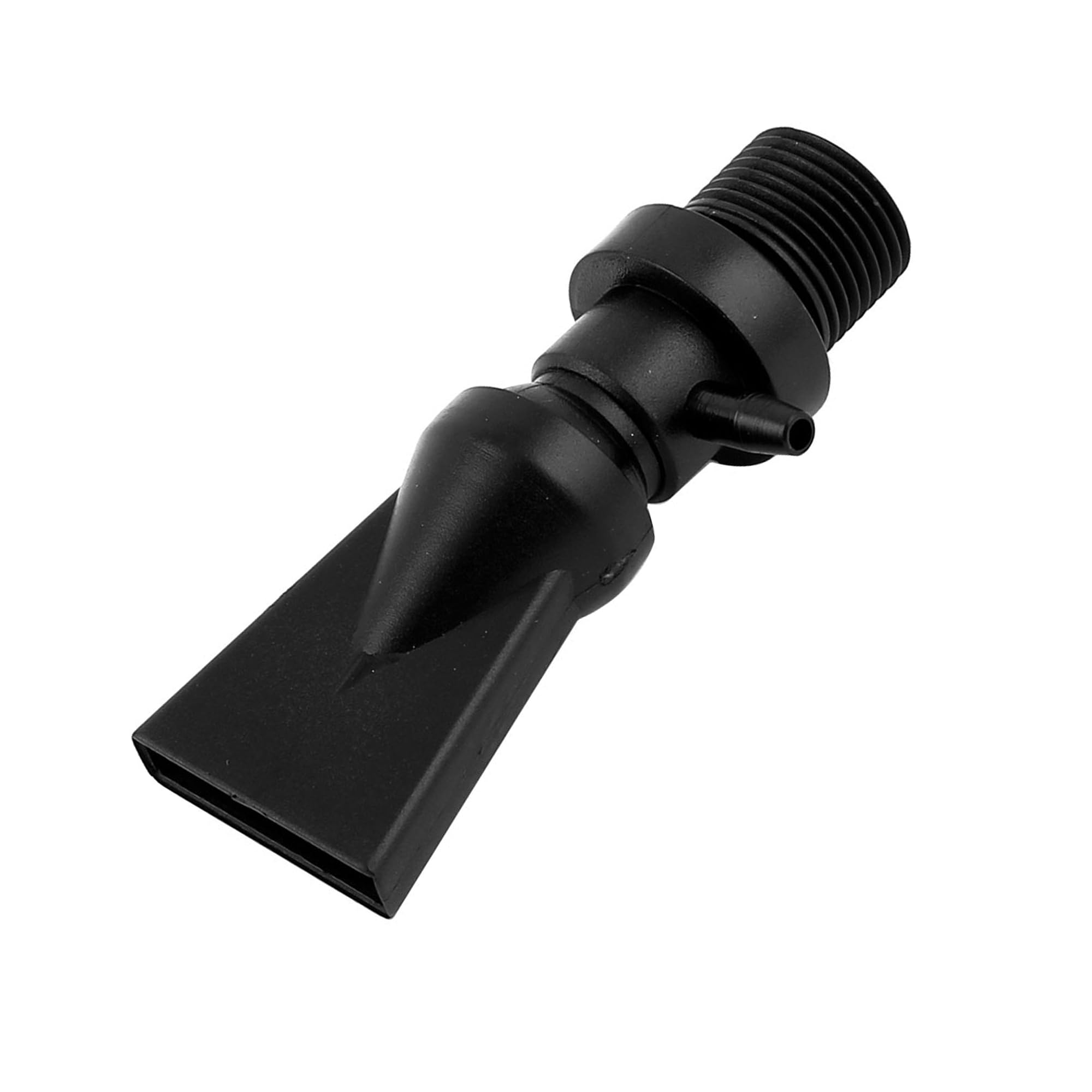 CAPASTEC Aquarium Nozzle Water Outlet,Plastic Aquarium Pump Duckbill Nozzle Water Outlet Return Pipe Plumbing for Aquarium Fish Tank(Black)