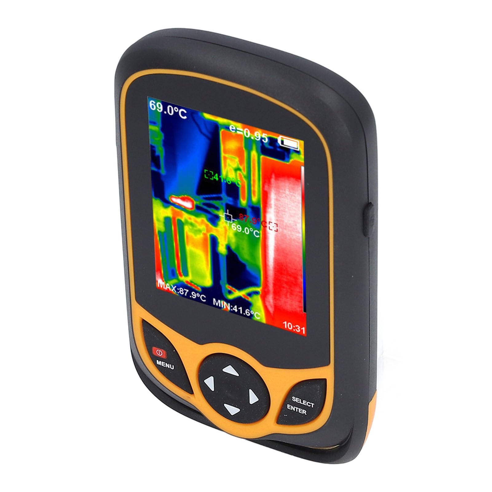 Pocket Infrared Thermal Imager Tragbare Wärmebildkamera Infrarotkamera 256x192 IR Auflösung 0.07℃ Empfindlichkeit mit 3.2in Touchscreen für schnelle Fehlererkennung