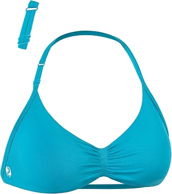 AUROLA Influence Adjustable Strappy Sports Bras for Women,Low Support Seamless Backless Padded Straps Impact Yoga Gym Bra