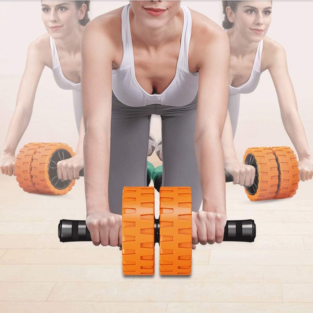 Abdominal Wheel, Ab, Sports Exercise Fitness Roller - Equipment Used as at Home Workout for Both Men