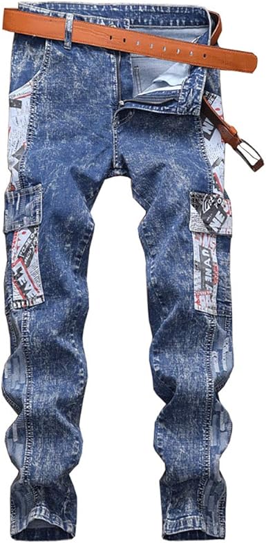 Printed jeans amazon Outlet