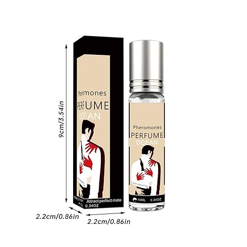 Miniatura 7 de Perfume Para Mujeres Hombres Larga Duración Feromonas Fragancia Fresca Dulce Océano Eau de Toilette 0.3 fl oz