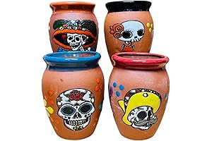 Day of the Dead Cantarito Cups for Authentic Mexican Flair