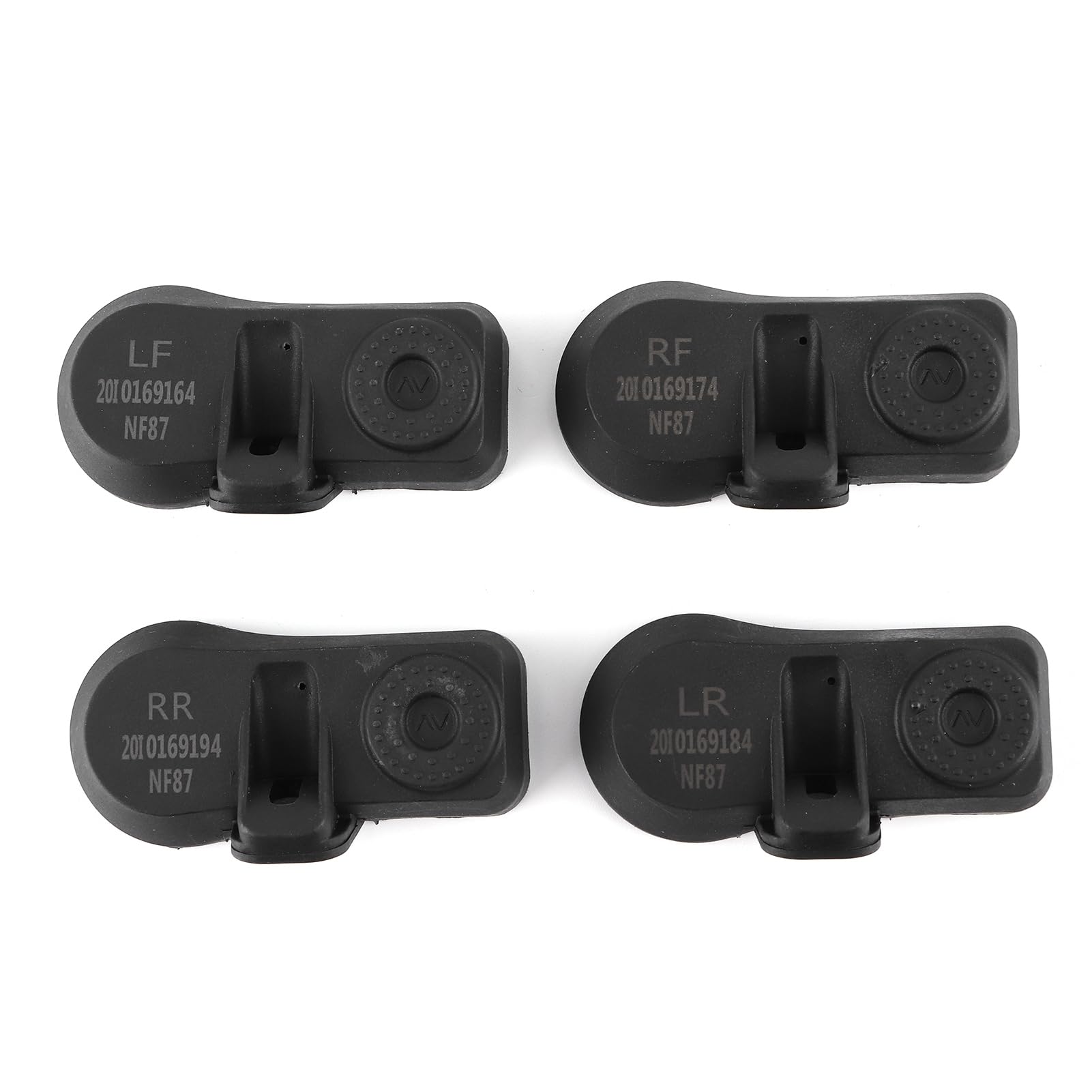 Terisass di monitoraggio della Pressione dei Pneumatici Wireless TPMS TPMS di Alimentazione Solare o USB con 4 sensori per la Pressione e la Temperatura del rimorchio Viaggio