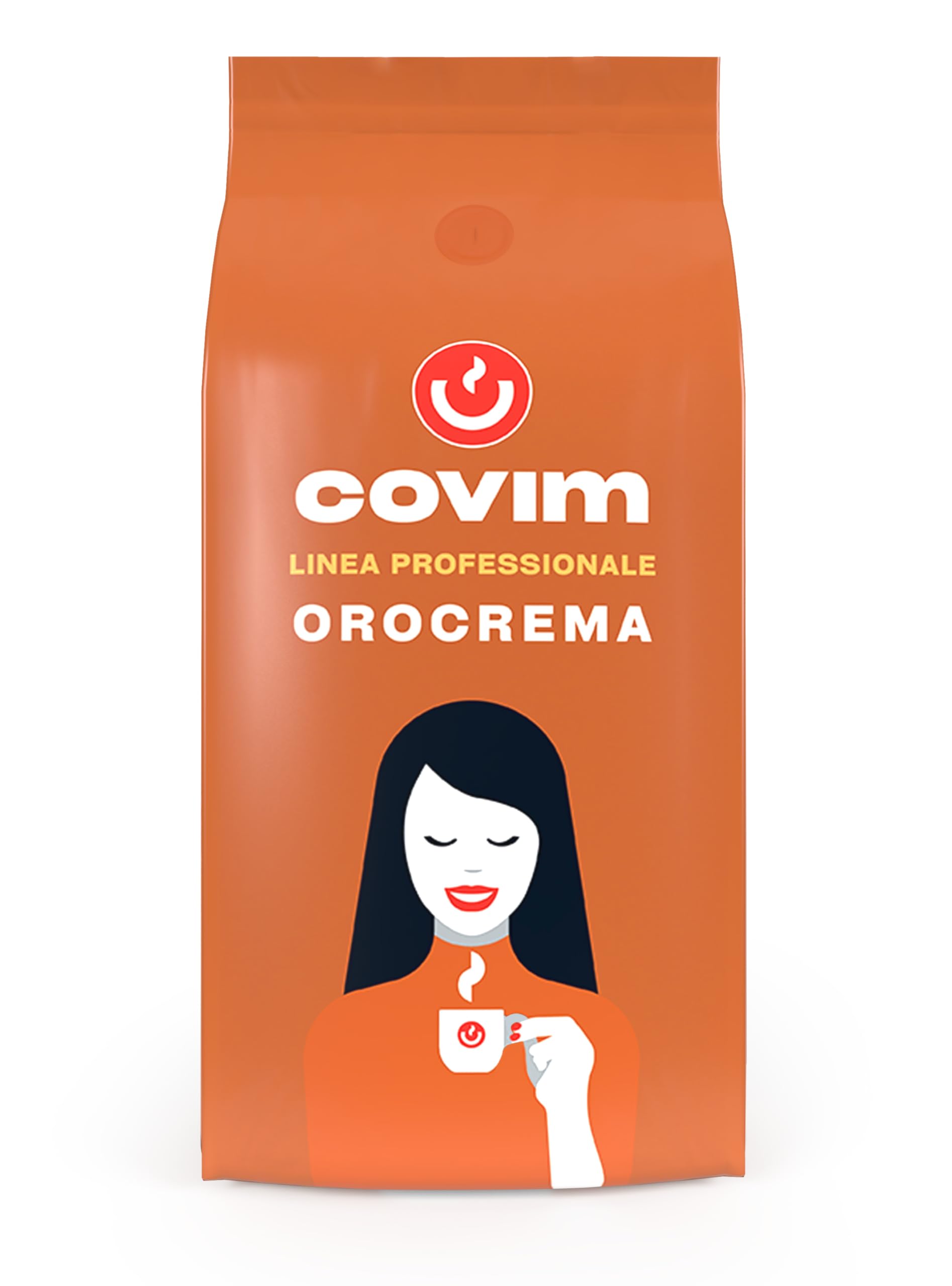 Coffee Covim Oro Cream włoskie ziarna kawy, 1 kg, Robusta