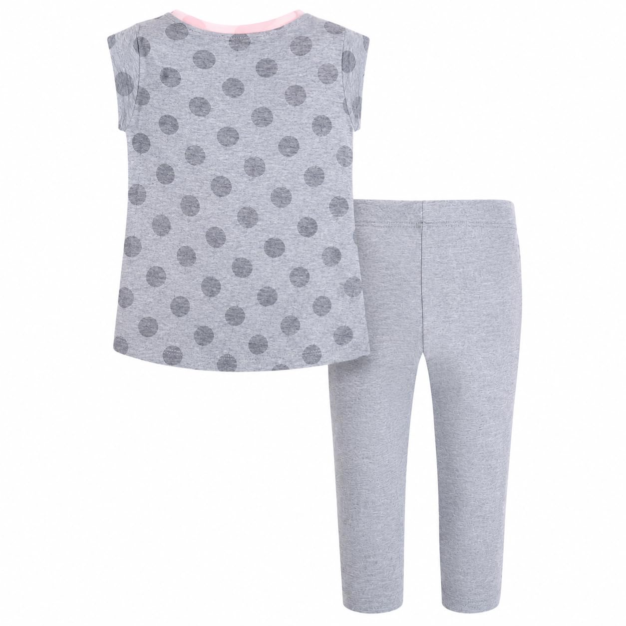 Generico Mayoral Completo Bambina Estivo 3-9 Anni, Set 2 Pezzi con T-Shirt in Cotone Elasticizzato e Leggings Coordinati, Outfit Casual Chic Bambina Primavera Estate