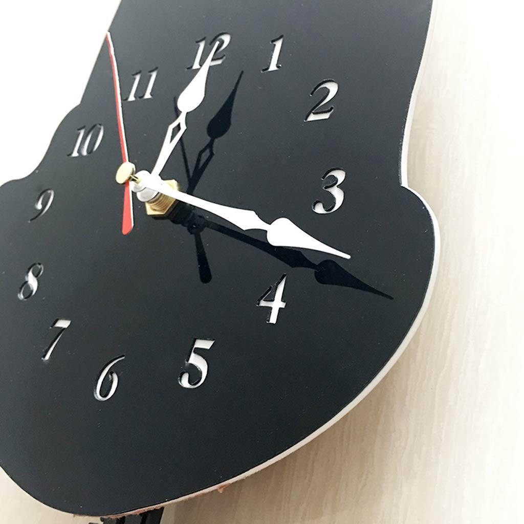 Orologio Da Parete Creativo LOVIVER Con Cane Labrador 3D E Coda Oscillante: Decorazione Casa In Acrilico Nero