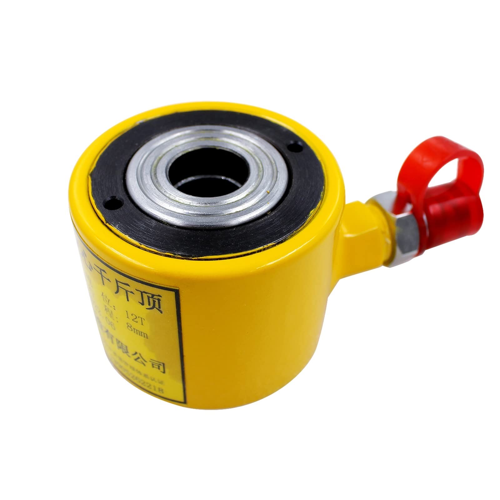 RCH-120 12T 8mm gato hidráulico hueco unidireccional RCH cuerpo de cilindro hueco hidráulico separado más alto 56mm