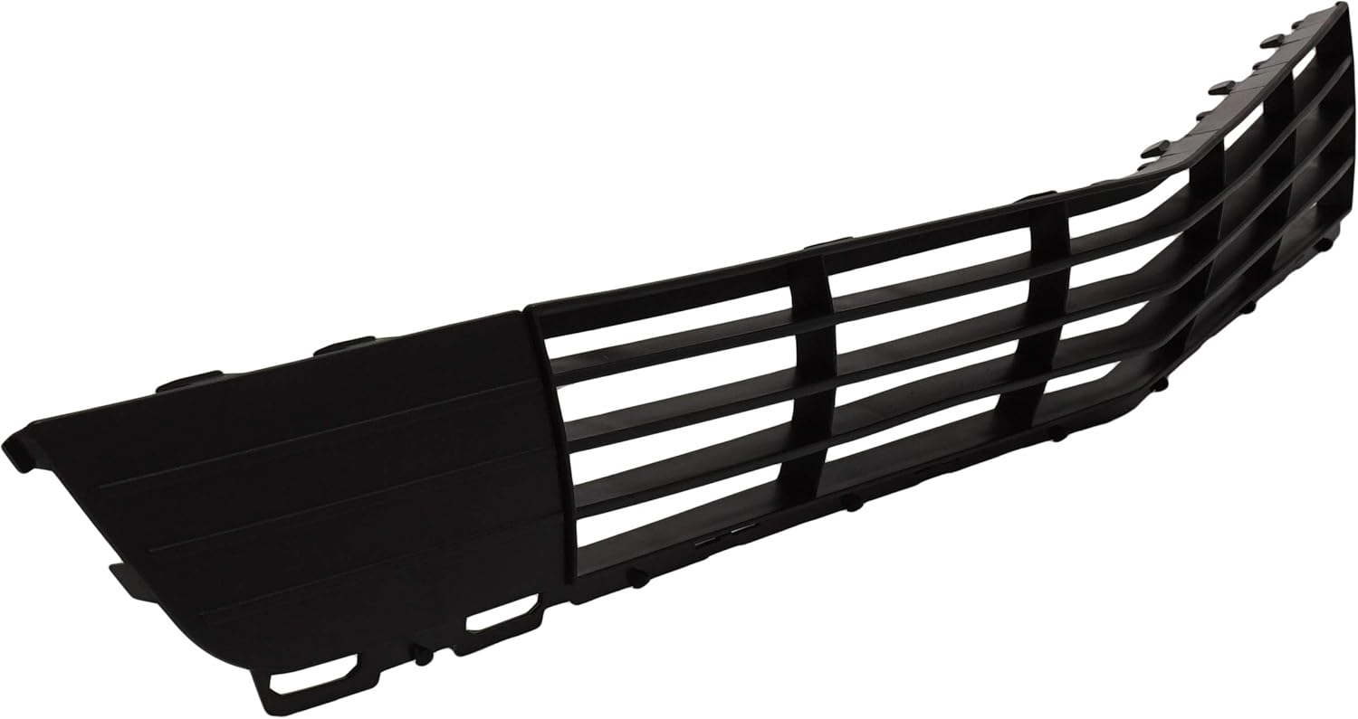 Evan Fischer Front, Driver and Passenger Side Bumper Grille Set of 2 Compatible with 2011-2015 Lincoln MKX Textured Black Plastic - FO1036184, FO1037105