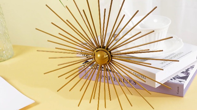Amazon.com: Barydat 6 Pcs Gold Sunburst Wall Decor Metal Bling