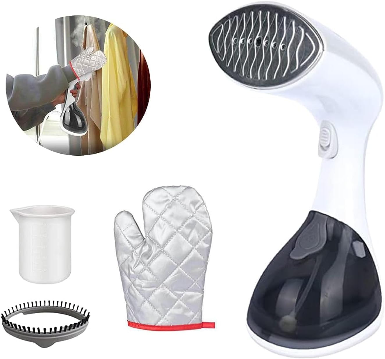 Steam iron 1300W 270ml Water Tank+Gloves Heat Resistant, Handheld