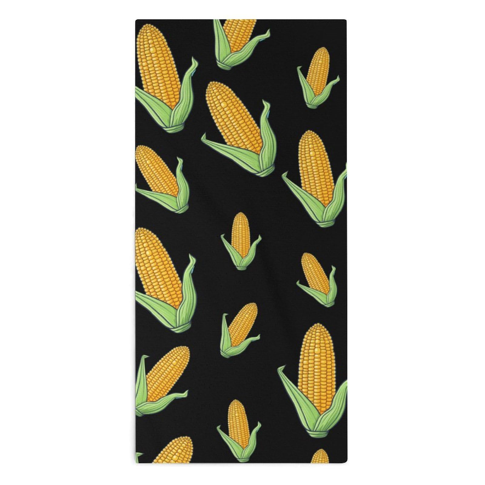 TXFBTRFSA Food Corn Hand Towels for Adult Face Towel Bath Beach Swim Accessories