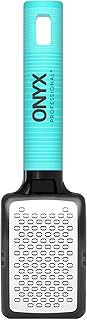 Onyx Professional Stainless Steel Foot Rasp: No-Mess Callus Remover with Debris Catcher
