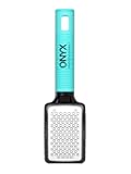 Onyx Professional Foot Rasp, No Mess Callus Remover for Feet, Includes Debris Catcher - Stainless Steel Foot Scrubber Dead Skin Remover, Lightweight Callus Shaver for Feet, Foot File, Pedicure