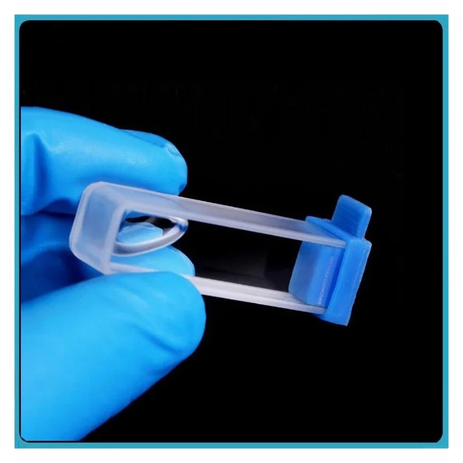 Tapón de silicona tipo sello para laboratorio de óptica científica