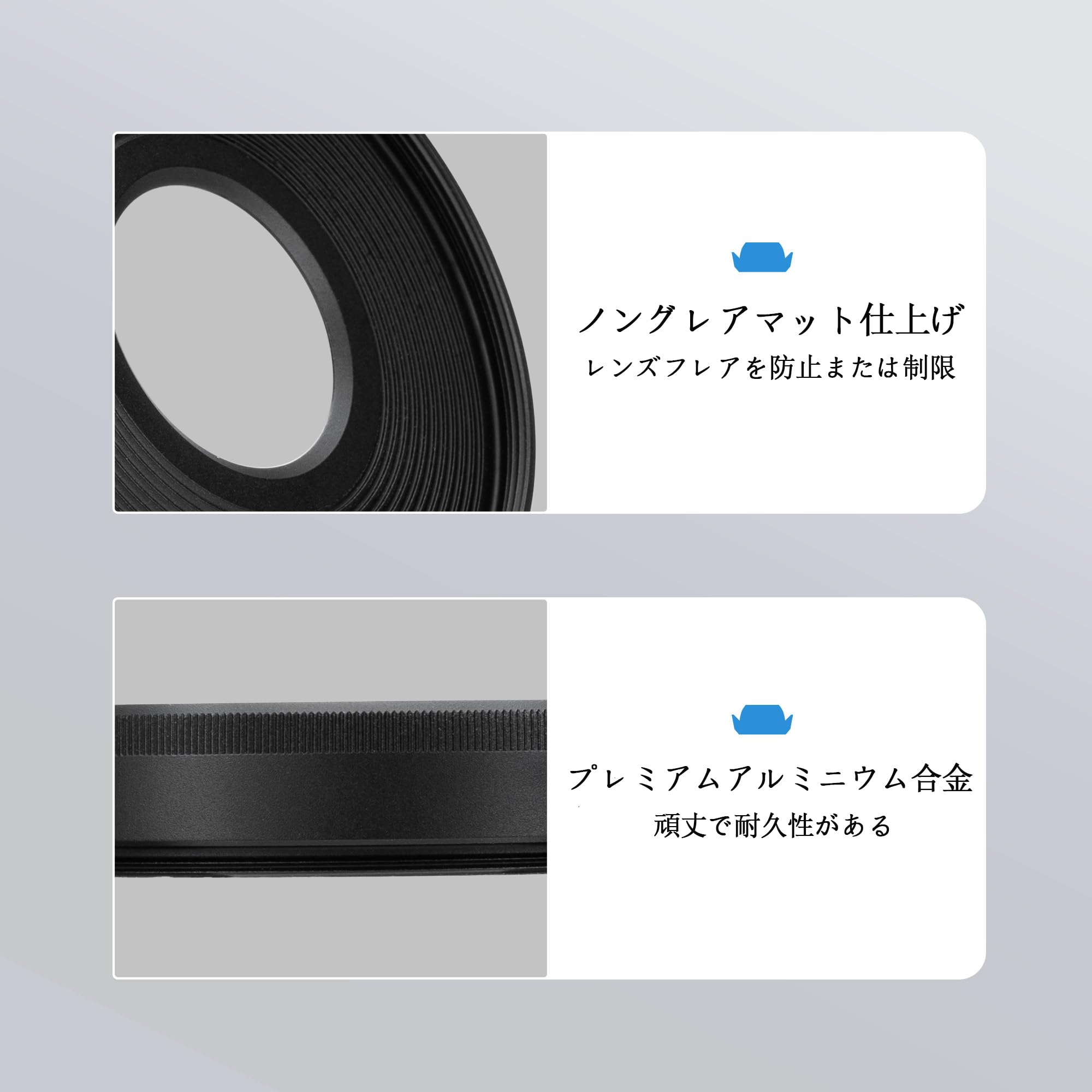 Amazon | JJC EW-55 レンズフード ねじ込む式 フード Canon RF 28mm F2