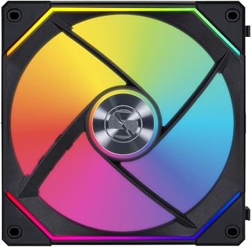 Lian Li Uni Fan SL-INF 140 ARGB PWM Fan 140 mm Black
