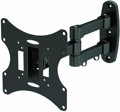 Miniatura 2 de Soporte de montaje en pared giratorio de movimiento completo negro para Element ELEFW328 32 "pulgadas LED HDTV TVTelevisión - articularinclinargirar