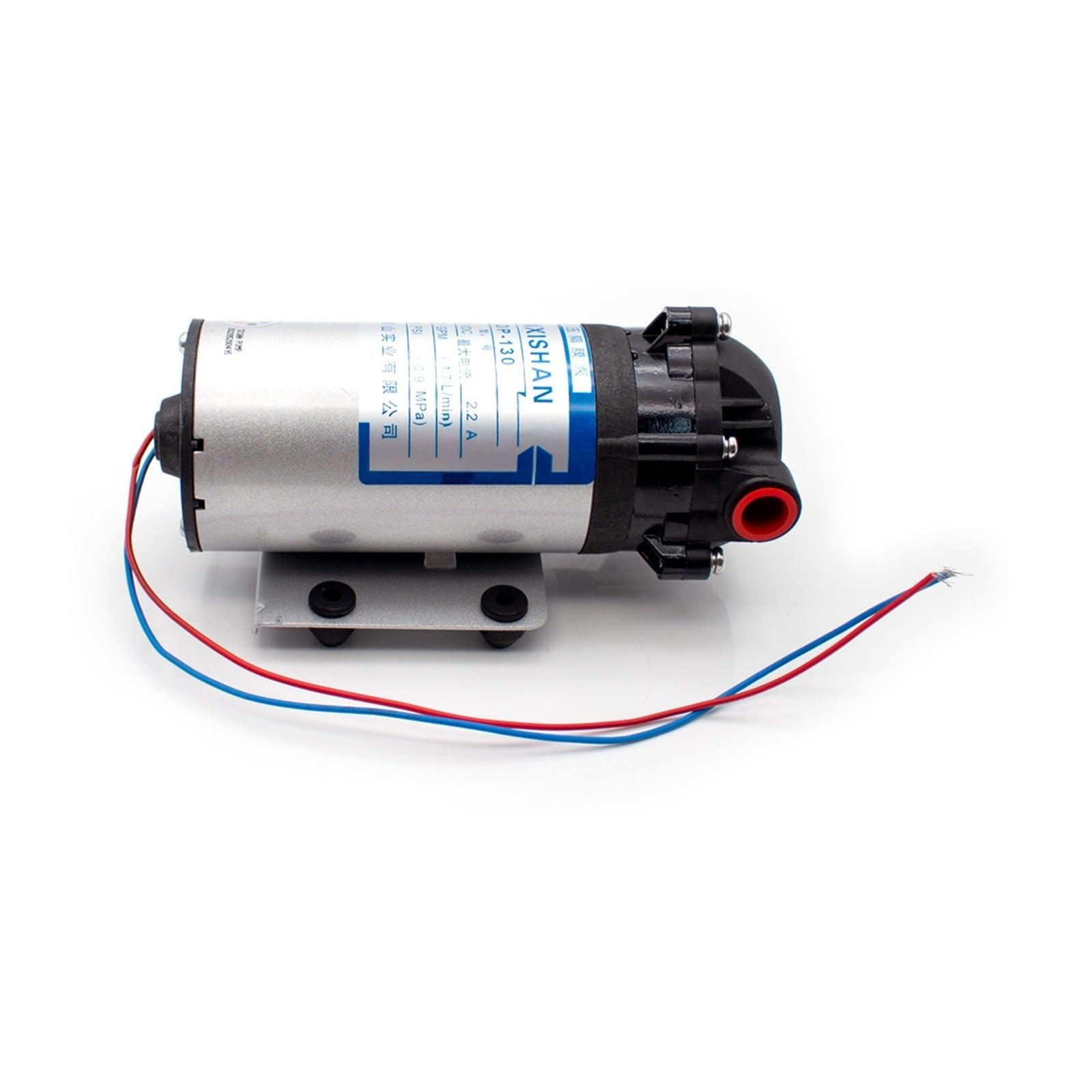 Bomba de refuerzo de microdiafragma de DP-130, bomba de alta presión de membrana RO, Mini bomba de agua for lavadora de coche dosificadora de productos químicos Mejorar la eficiencia(12V)