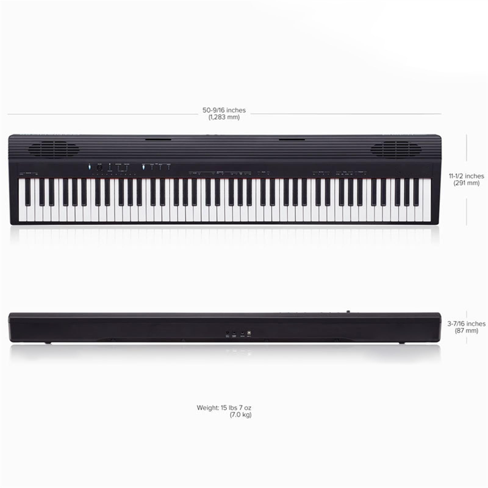 Standardowa 88-klawiszowa Klawiatura Wrażliwa Na Prędkość Dla Początkujących Dorosłych Do Gry Na Klawiaturze Elektronicznej Przenośne Keyboardy Pianino
