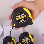 Tape Measure,3 Pack Bulk Measuring Tape Retractable with Fractions 1/8,Measurement Tape 10/16/25 FT