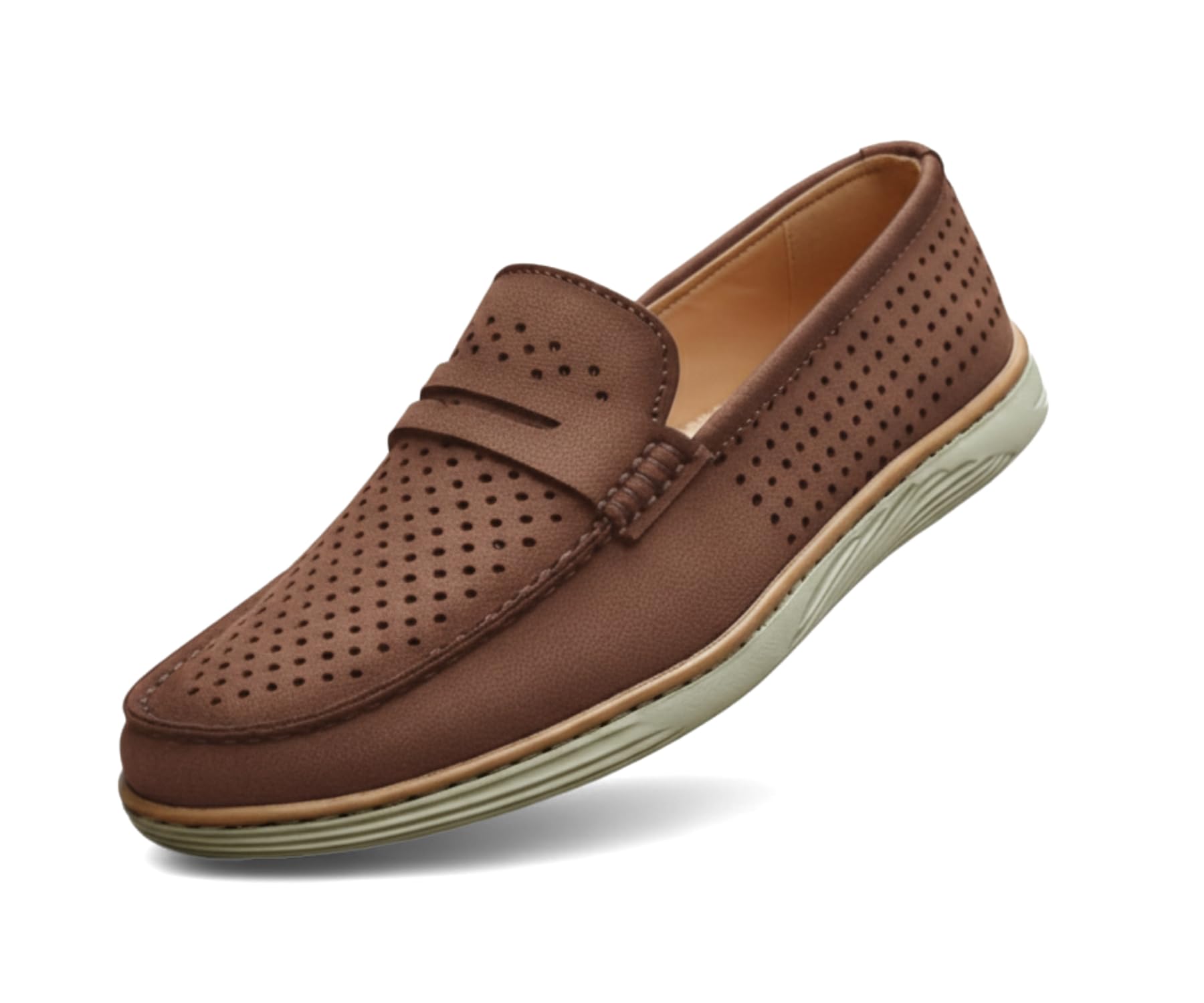 Men Denim Causal Loafers | Premium Breathable Upper | Driving Loafers | Lighweight Slip-On's | Soft Cushioned Insole | Super Flexible, Comfortable for Men-image-38