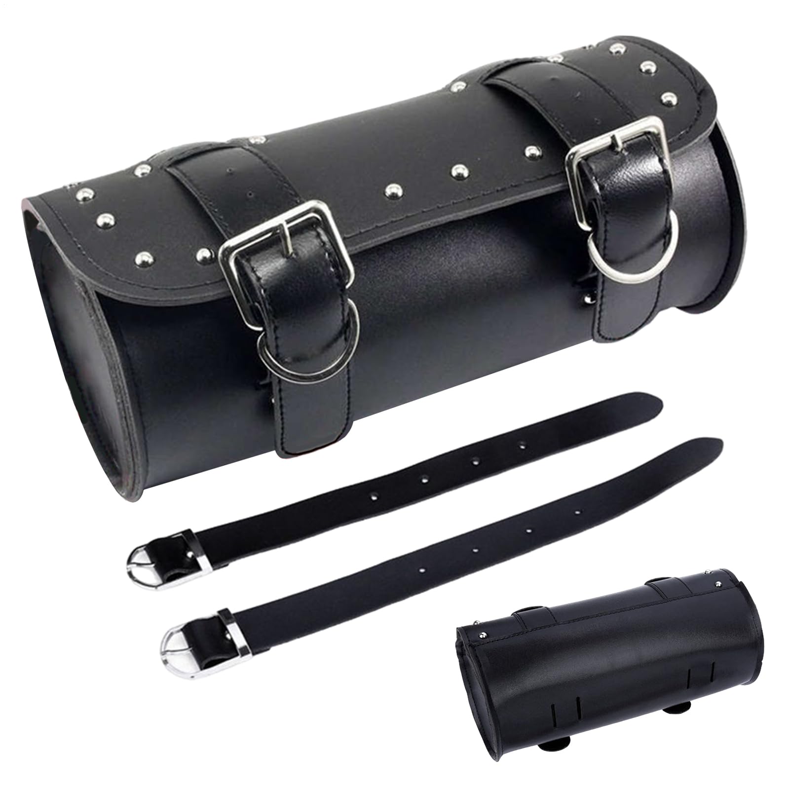 Pochette à outils de rangement en PU avec finitions soignées - 8