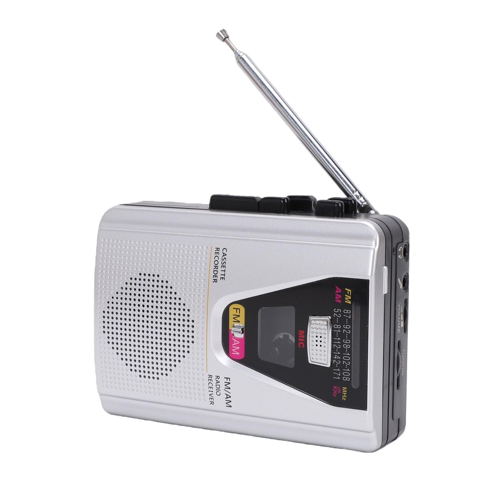 Tosuny Magnetofon Retro z Odtwarzaczem Kasetowym i Radiem AM FM