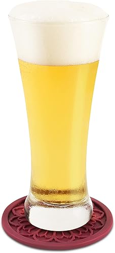 Miniatura 4 de Posavasos de silicona para bebidas, paquete de 6 posavasos de 4 pulgadas para decoración estética de habitación, accesorios góticos para utensilios