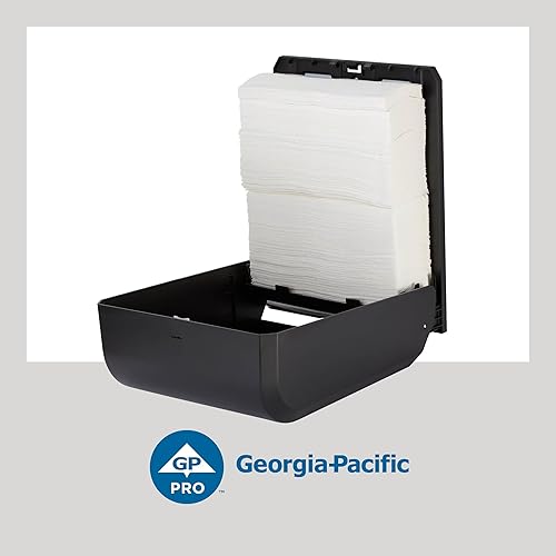 Miniatura 3 de Georgia-Pacific - Toallas de papel de alta calidad serie profesional de dos capas de GP PRO, color blanco, 2344214, 150 toallas por paquete, 16