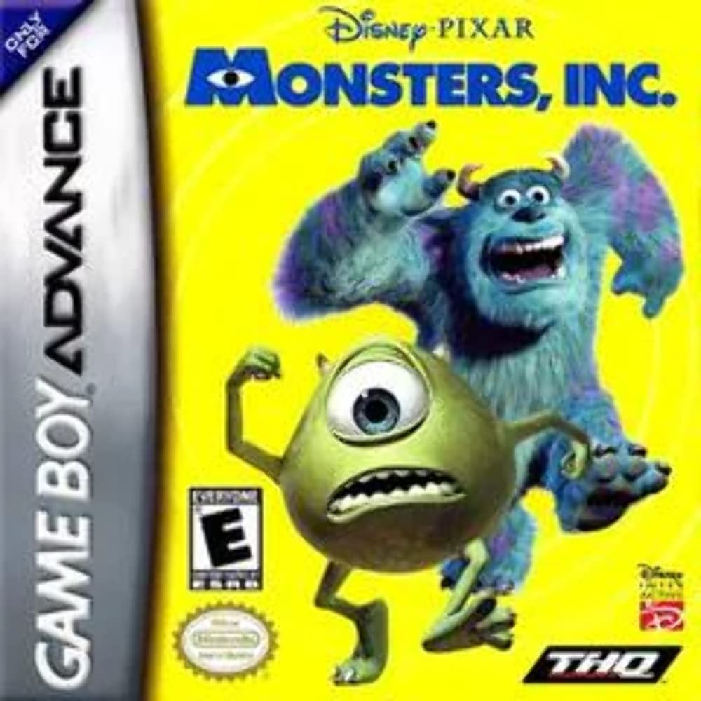 Disney/Pixar's Monsters, Inc. Game Boy Advance Video Games