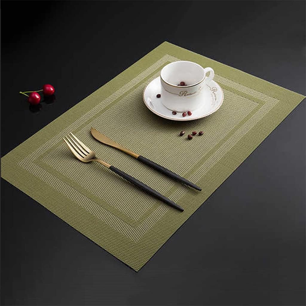 Dining Table Mat Kitchen Accessories Insulation Board 6 Pieces Dining Table Protector Mat Bowl Plate Mat