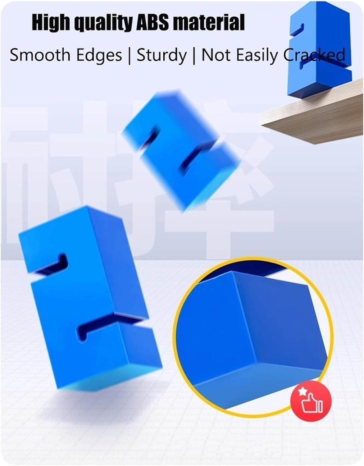 Team Building Games for Work, Quick Set Up Block Tower Game for Adults and Schools, Made of ABS Plastic, Ideal for Sports Days. (Yellow 8pcs)