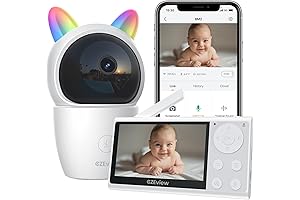 2K Video Baby Monitor with Camera and Audio