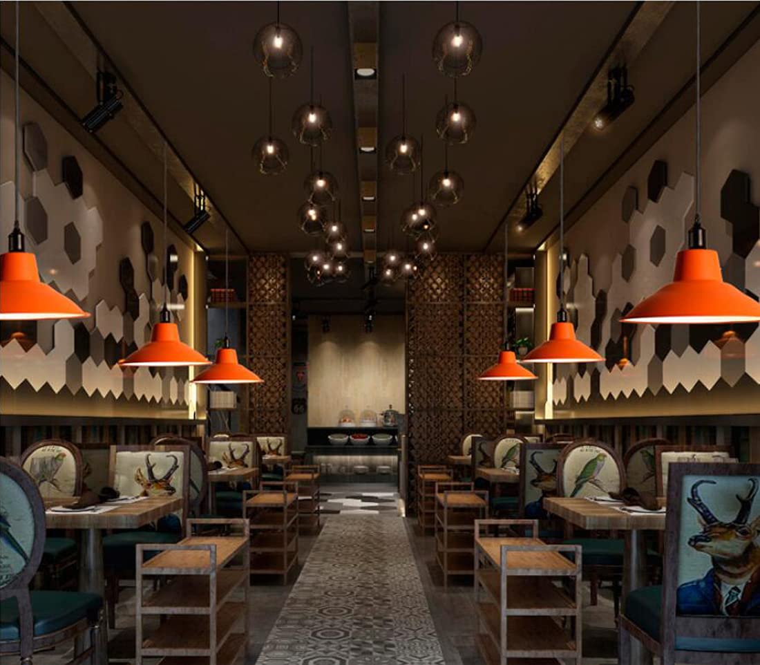 Lumière De Luxe Cuivre Salle À Manger Table Bar Long Lustre Personnalité-Chambre