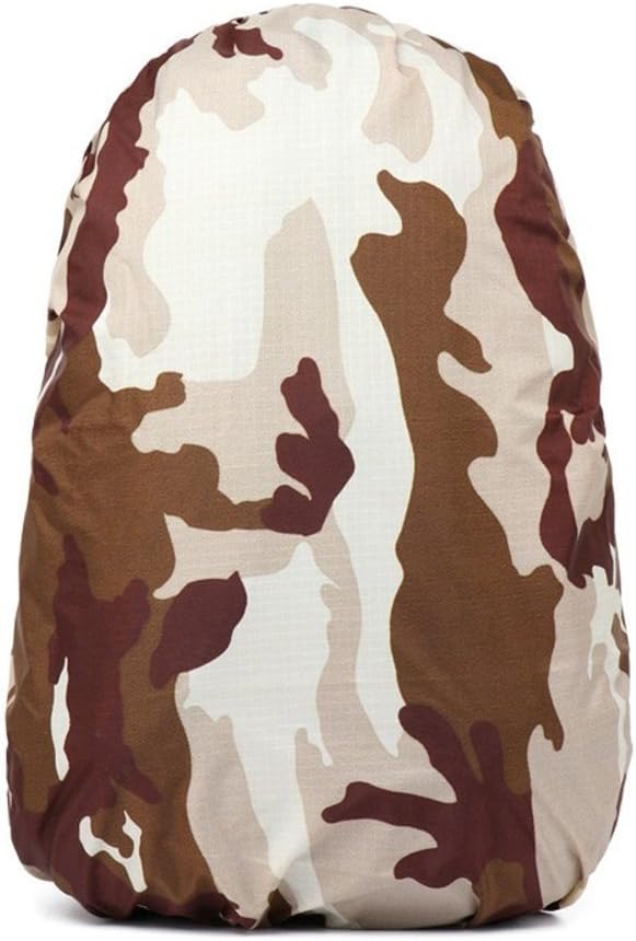 Outdoor Waterproof Bag Rain Cover 30L - 40L Military Camouflage Rucksack Case Water Resist Dustproof Backpack Casing for Tactical Hunting Camping Fishing Hiking Cycling Luggage Pouch Raincoat Tool