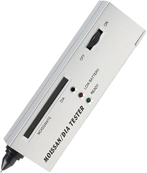 Gold Tester Professional Gold Testing Kit for Jewelry, Portable High Accuracy Diamond Tester Electronic Device for Novice and Expert