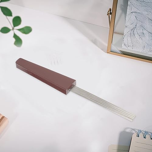 Miniatura 8 de Vaguelly Guiro Raspador Latino Percusión Peine Raspador de Repuesto Rascador Herramienta de Entrenamiento Musical para Varios Instrumentos de