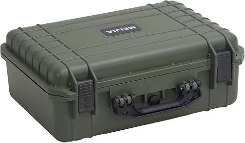 MEIJIA Funda protectora impermeable IP67 portátil para todo tipo de clima, funda rígida para cámara con espuma personalizable, protección perfecta