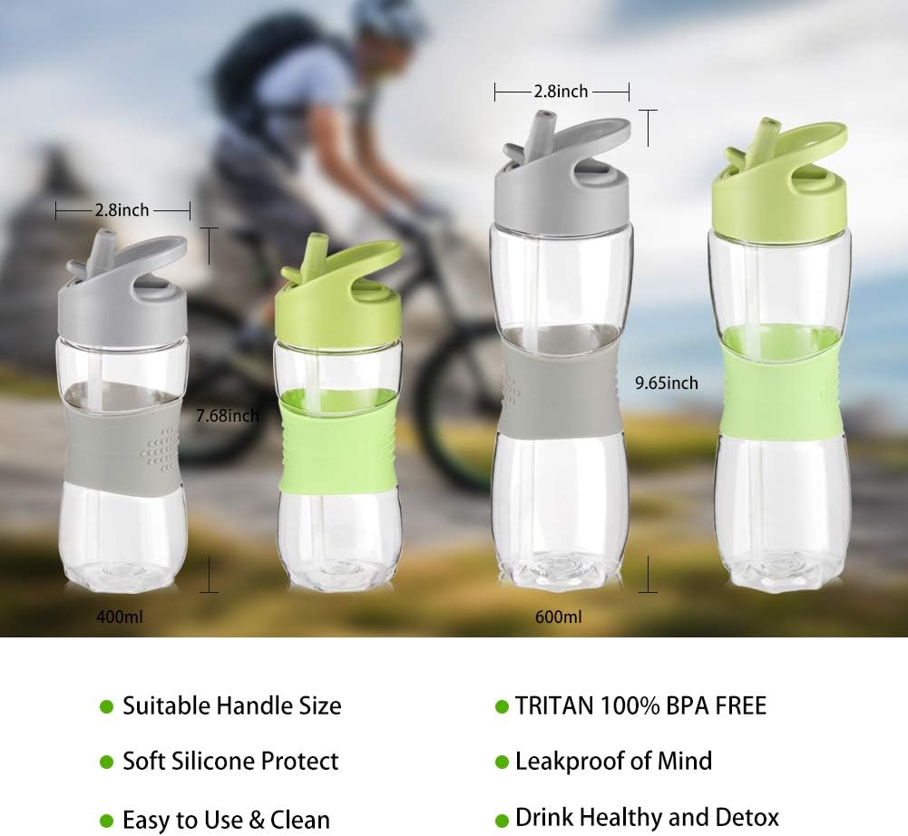 Sivaphe Clear Water Bottle Straw 12