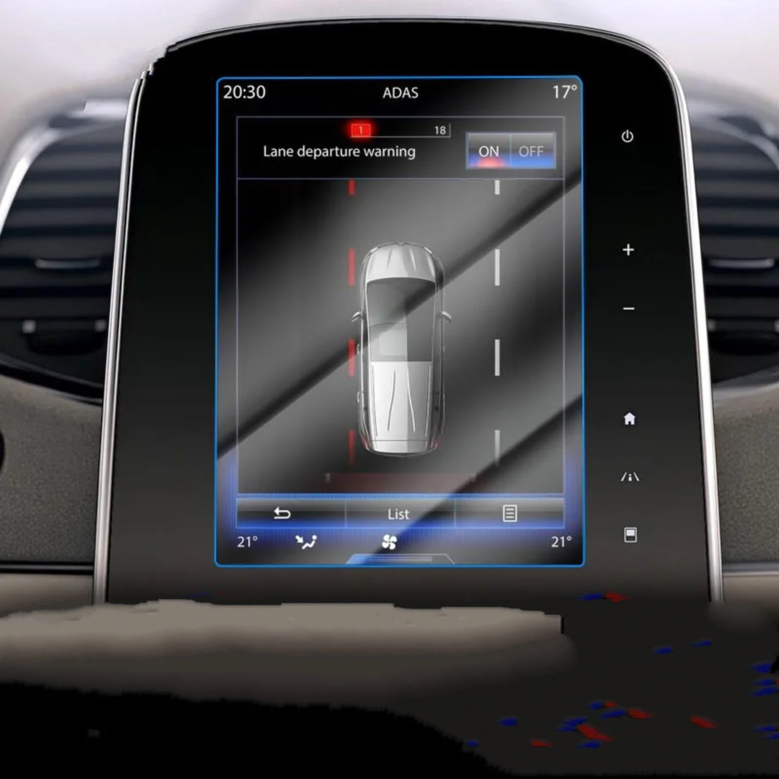 Protection Écran anti-rayures pour GPS Renault Espace 2014-2023