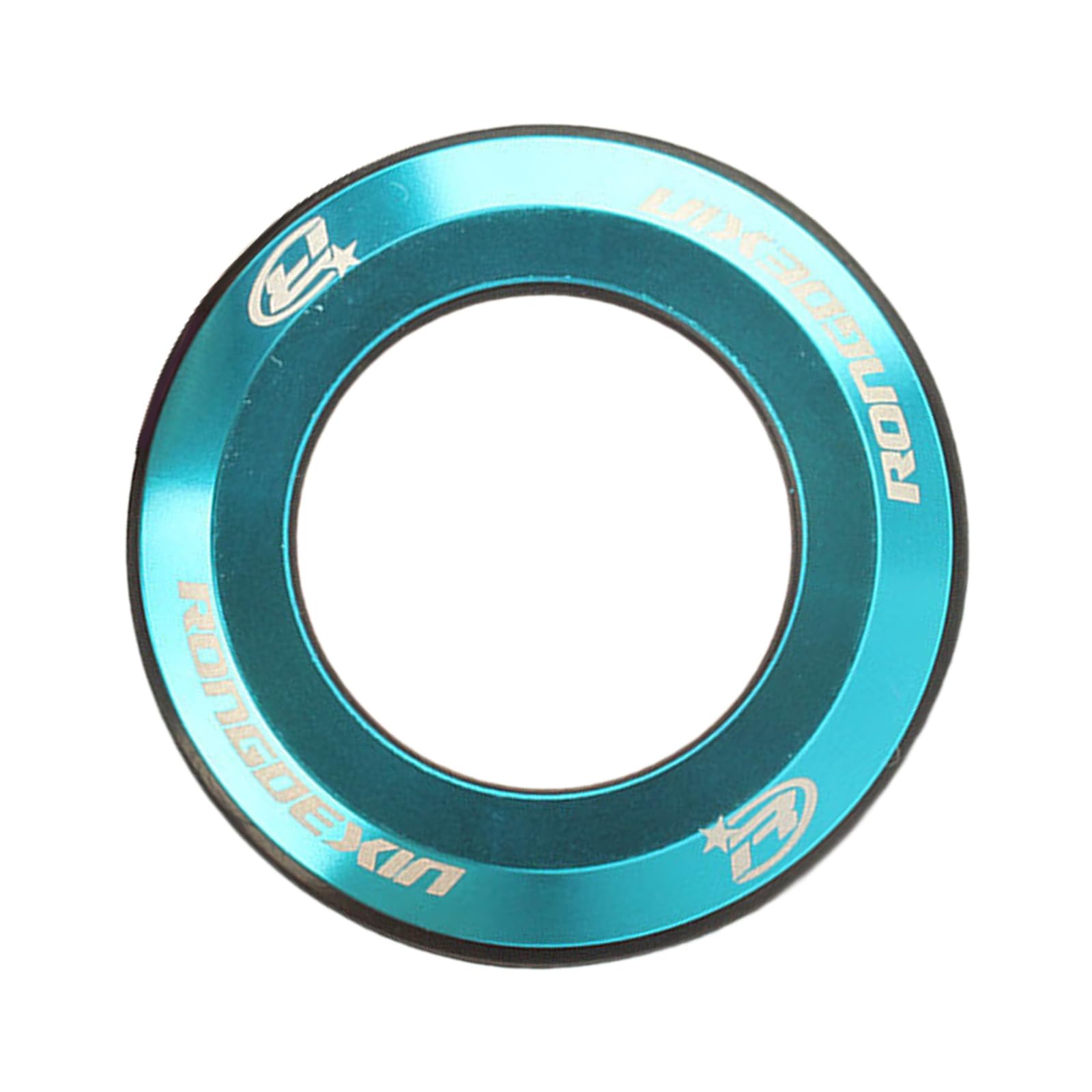 Rustproof Cycling Flat Crown Race Aluminum Surfaces Bike Headsets Caps for Commuting Mountain Bikes Long Distances Cycling Headsets Cap