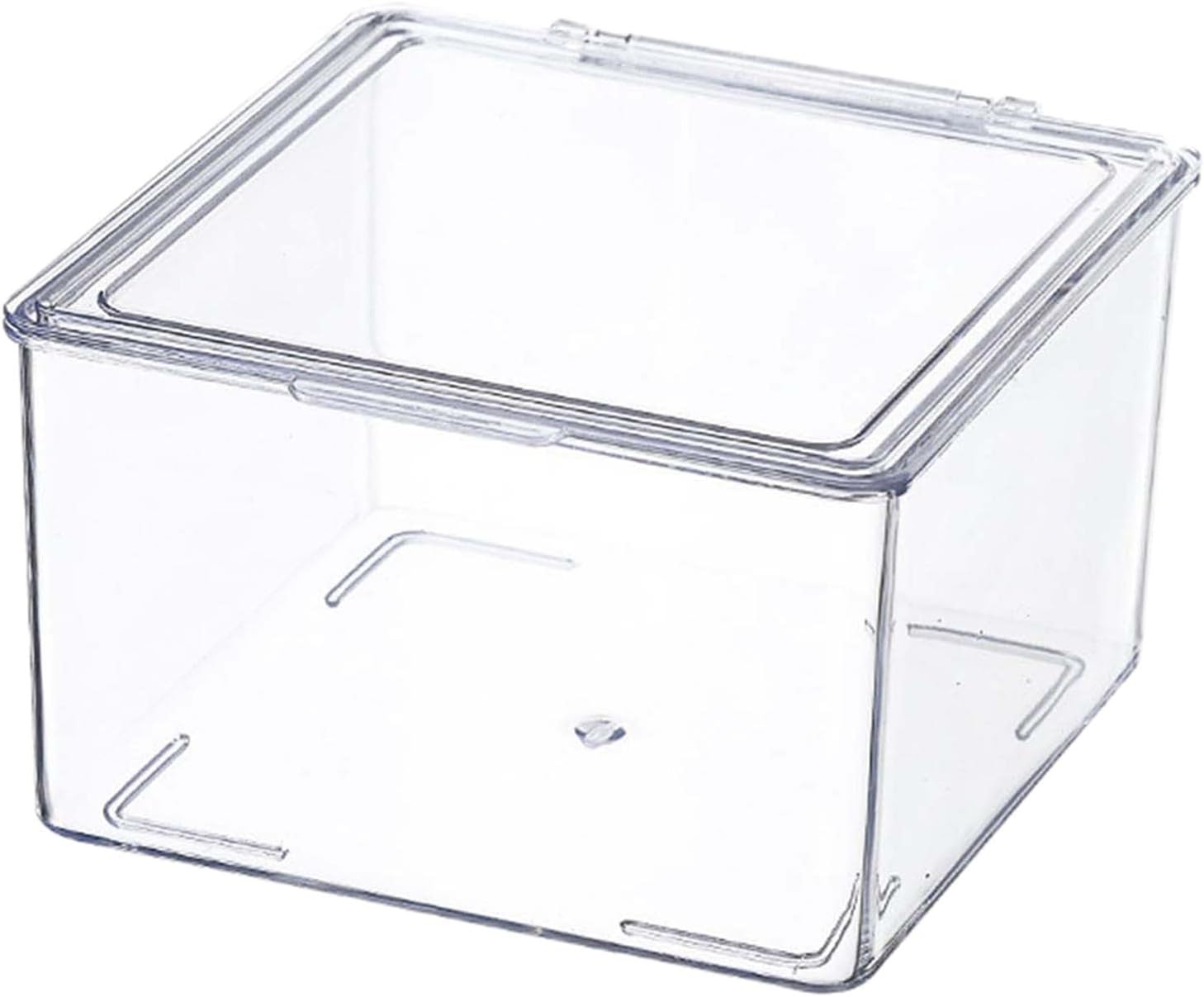 Tea Bags Storage Acrylic Container Stackable Divided Tea Organizer