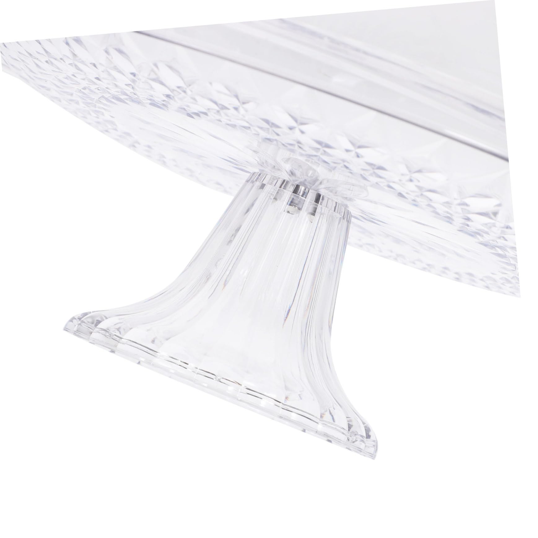 Campana para Tarta Tapa de Acrílico Transparente 1 Set | Diseño Delicado y Creativo, Asa Integrada, Uso Multifunción para Servir y Conservar Temperatura