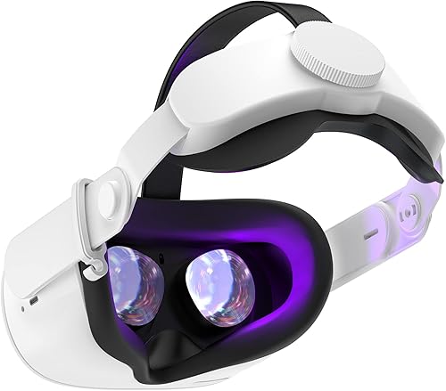 SUPERUS Correa para la cabeza para Oculus Quest 2 - Correa Elite de repuesto para MetaOculus Quest 2 accesorios de realidad virtual compatibles con