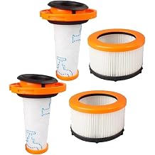 4PCS Vacuum Filter Compatible with Rowenta X-Force Flex 9.60 Rh20XX ZR009010 ZR009012 Spare Parts Efficient Cleaning Accessories